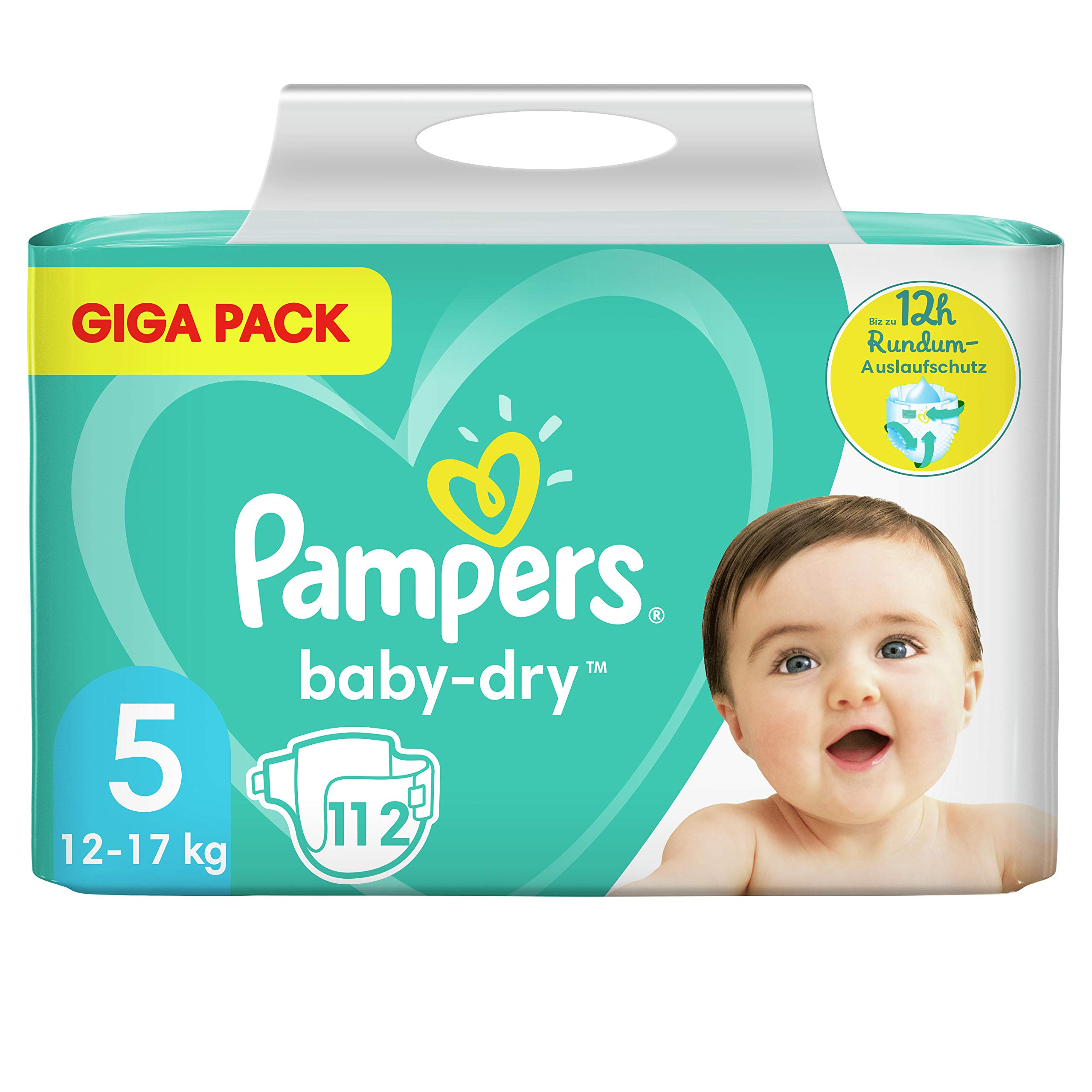 giga pack pampers baby dry 5