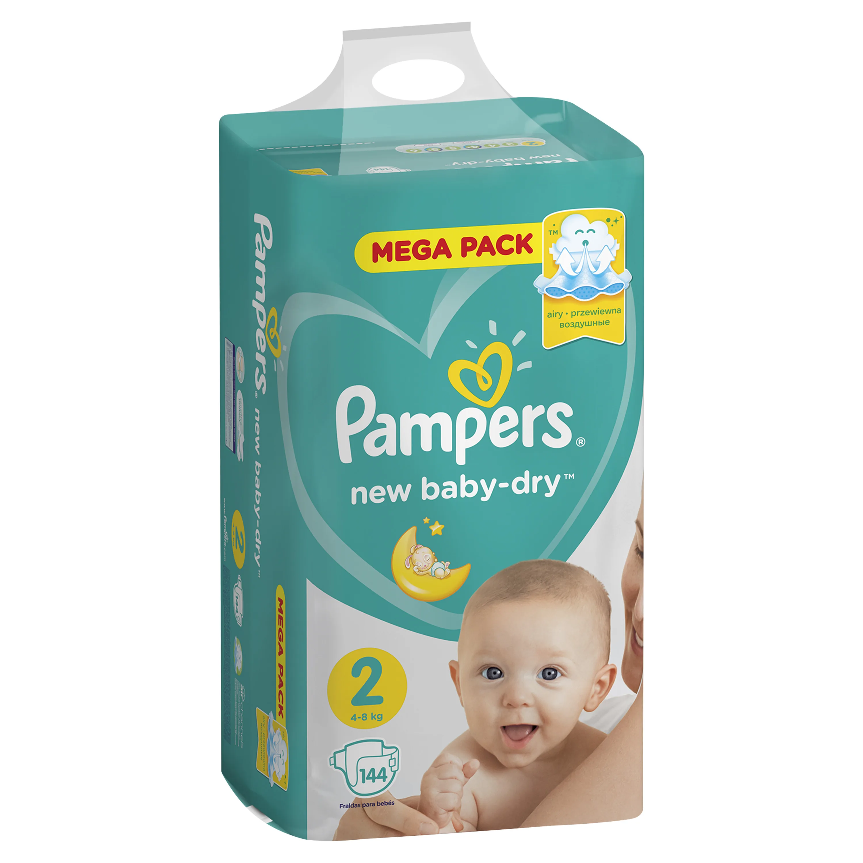 pieluchy pampers 2 144 szt