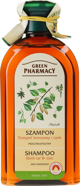 green pharmacy szampon przeciwłupieżowy wizaz