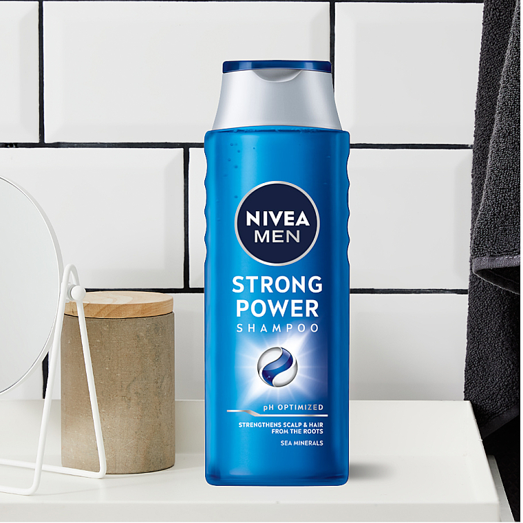 nivea men strong power szampon 400 ml