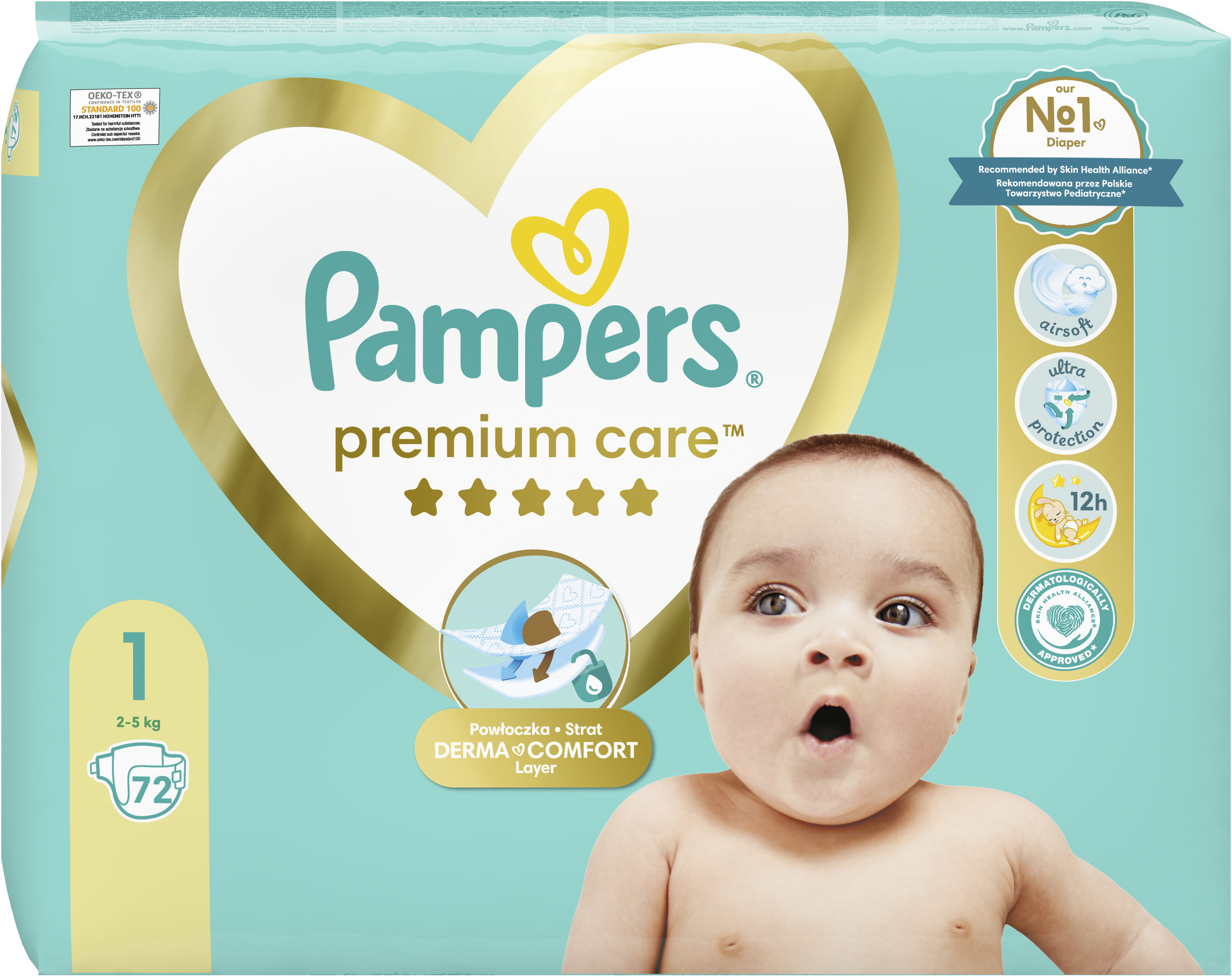 pampers daily care 1 newborn