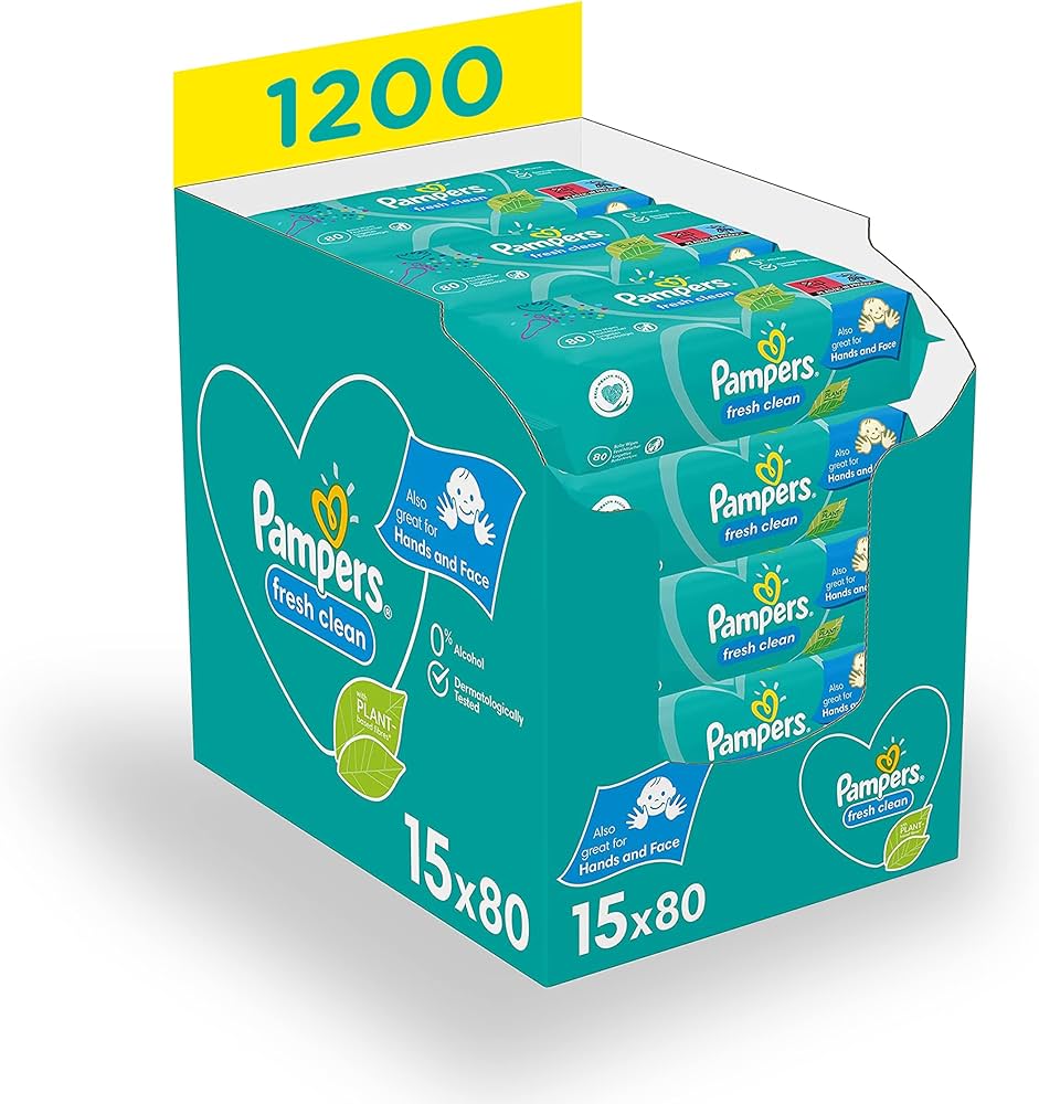 pampers chusteczki fresh clean analiza