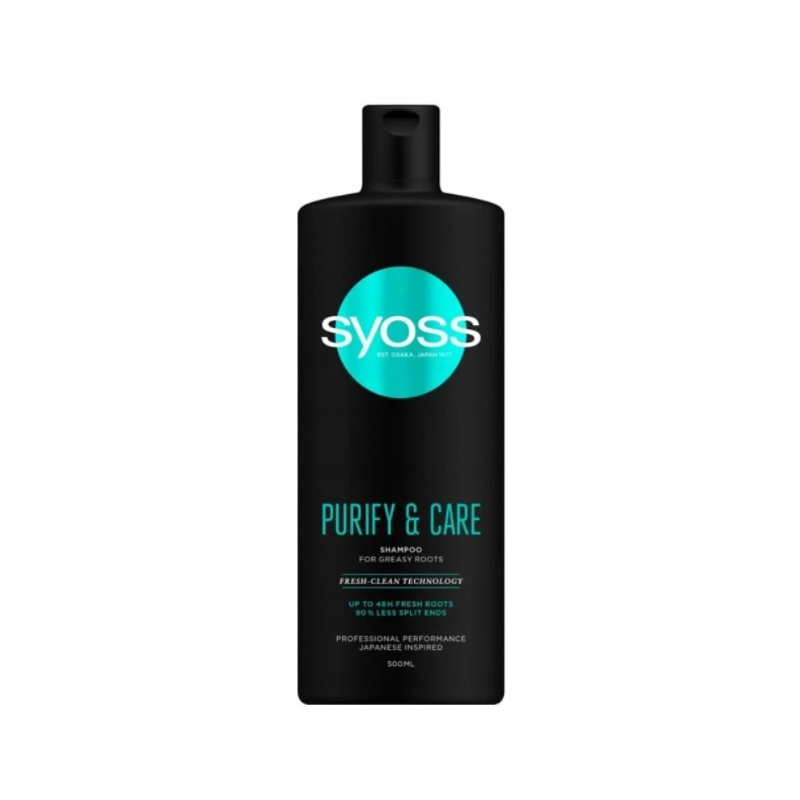 syoss purify & care szampon opinie