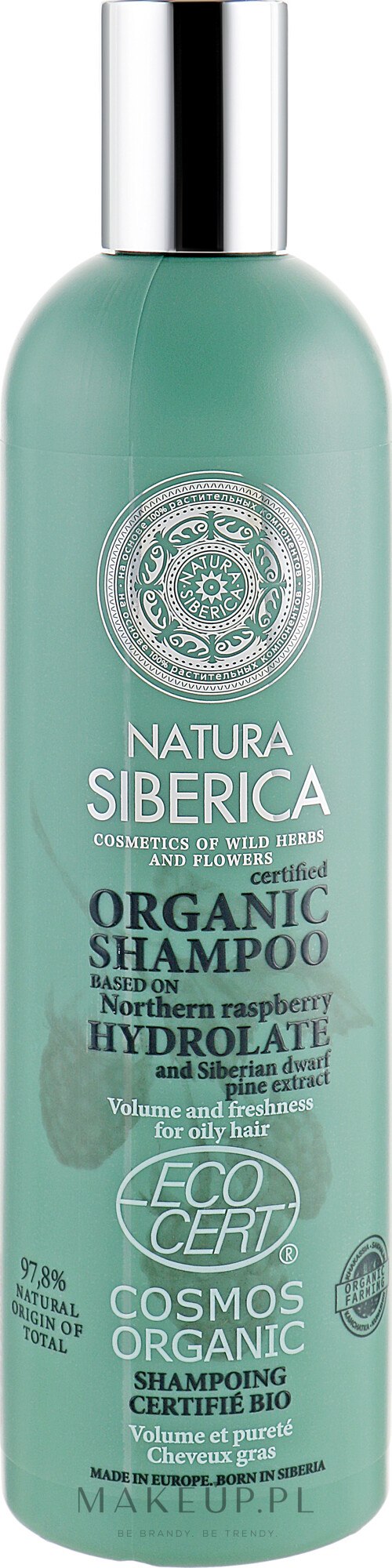 natura siberica szampon oczyszczający z wodorostami