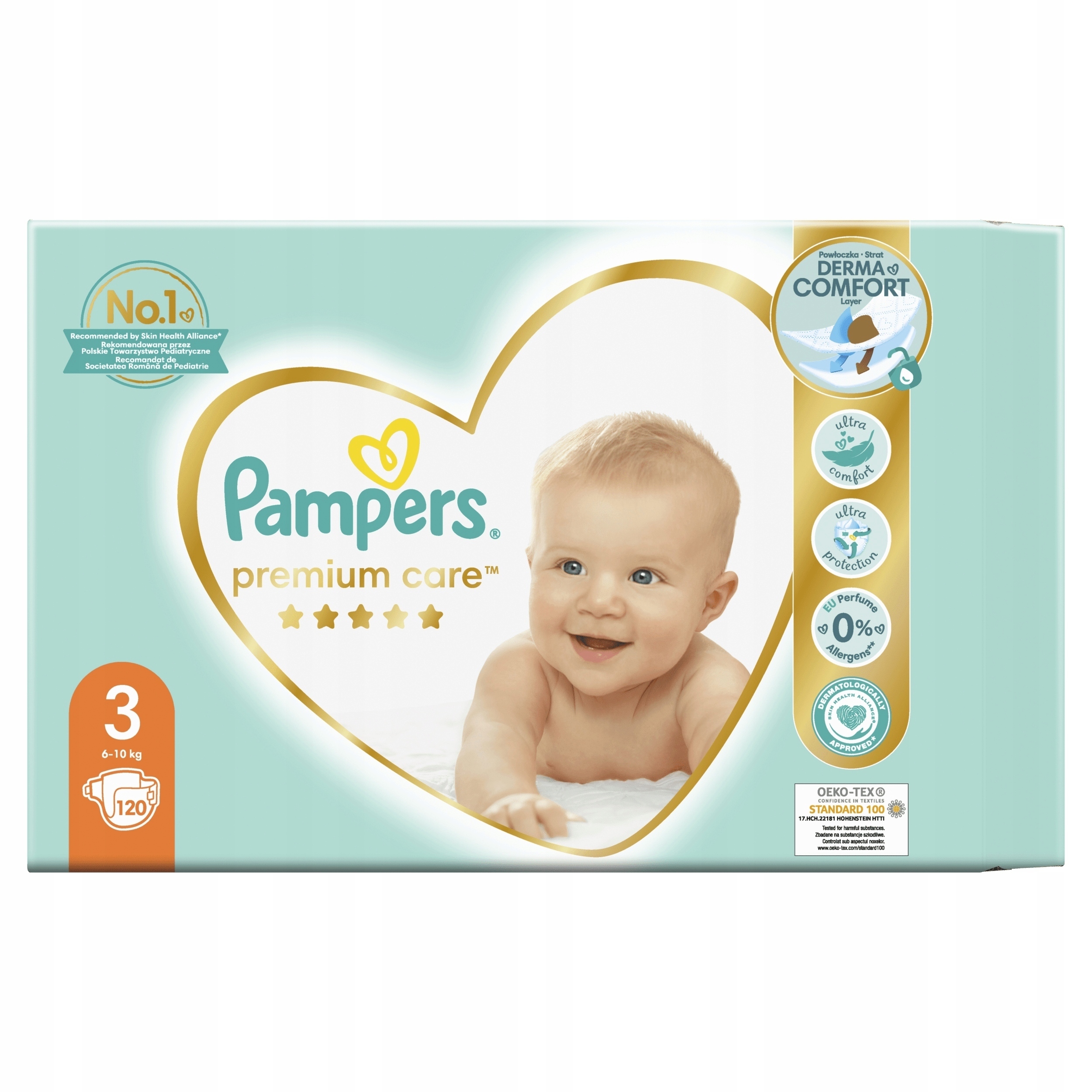 pampers premium care 3 120 cena