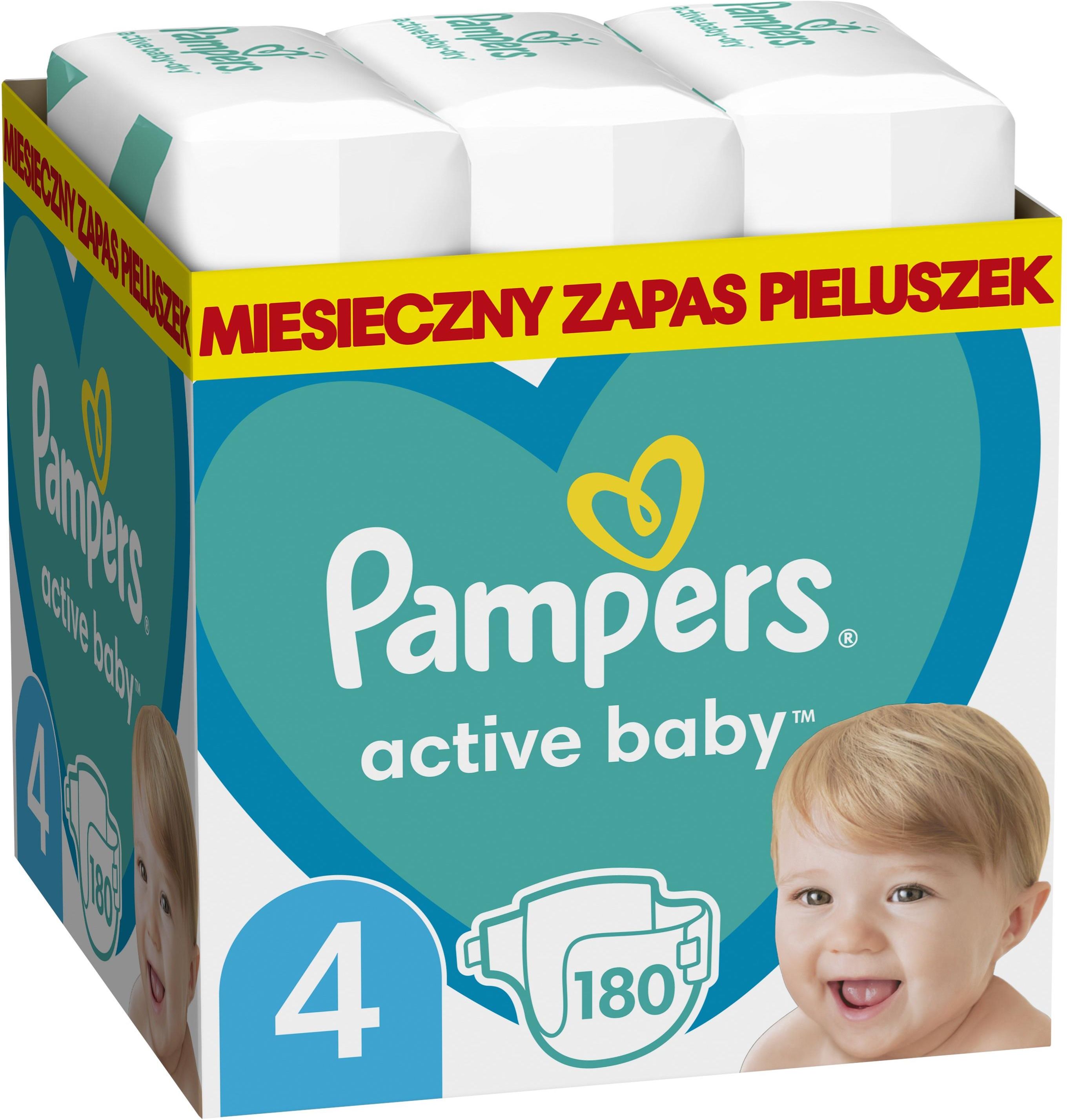 pieluchy pampers active baby 4 ceneo