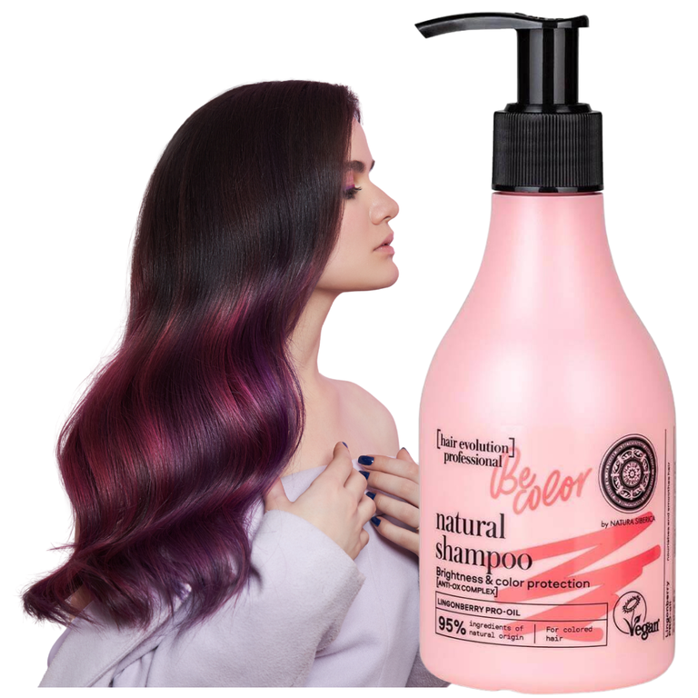 szampon do włosów farbowanych natura siberica
