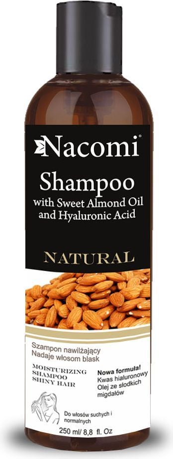 szampon do włosów z olejem ze słodkich migdałów