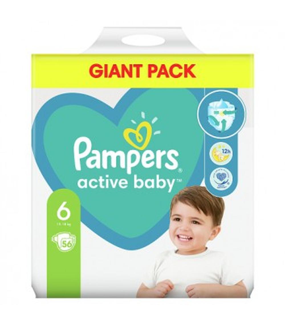 pampers active baby dry 6 cena