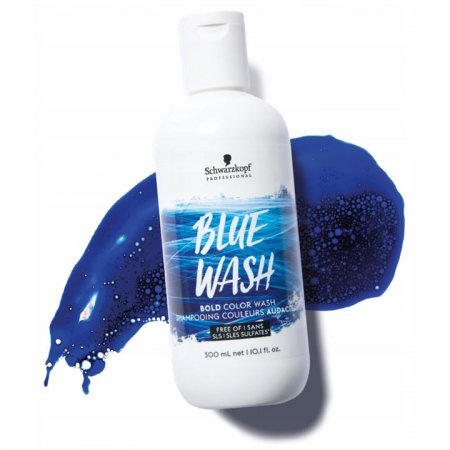 niebieski szampon koloryzujący