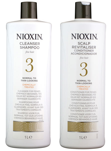 nioxin 2 zestaw duo 2x 300ml szampon odżywka