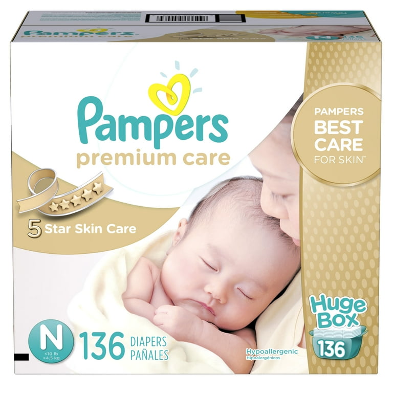 pampers premium care 1 newborn 2-5 kg 88 unidades precio