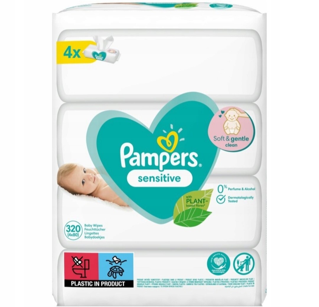 pampers sensitive kielce