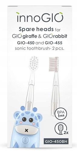 Innogio GIO-450BHB Wymienne główki do szczoteczki do zębów