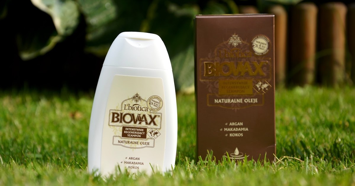 lbiotica biovax intensywnie regenerwujacy szampon naturalne oleje