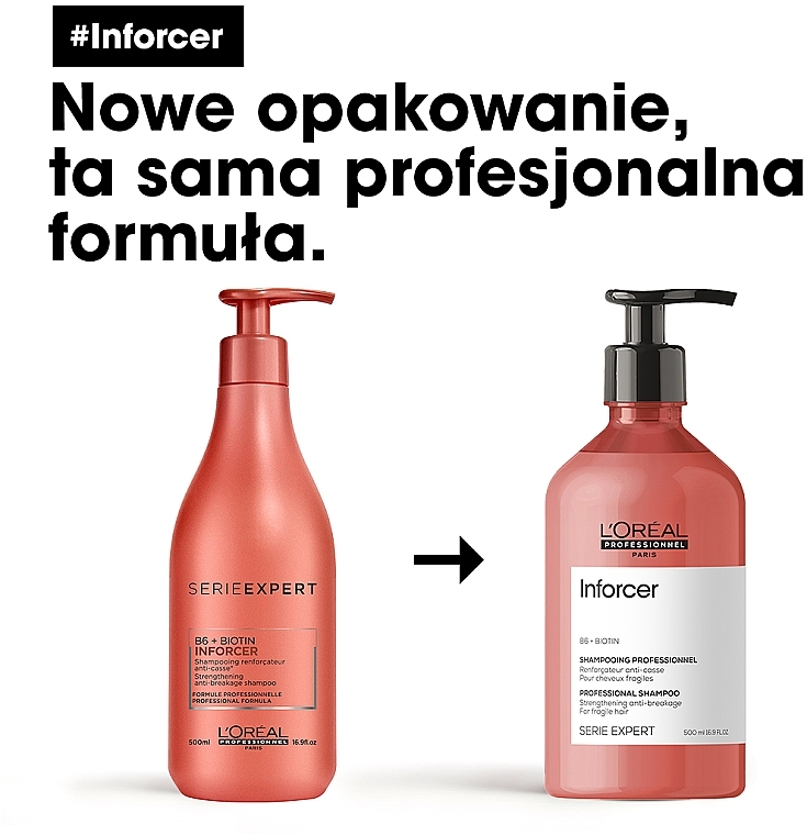 loreal professionnel szampon infircer wit b biotyna