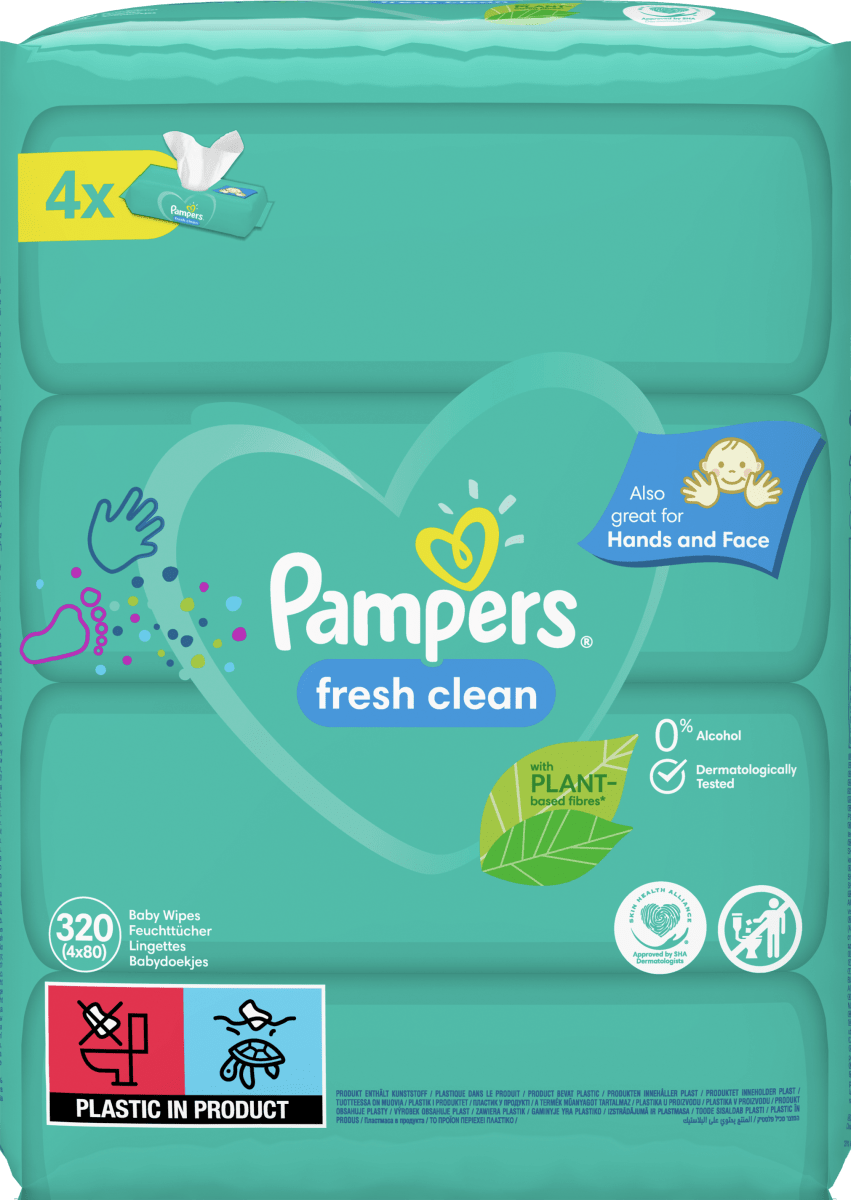 chusteczki pampers fresh clean cena