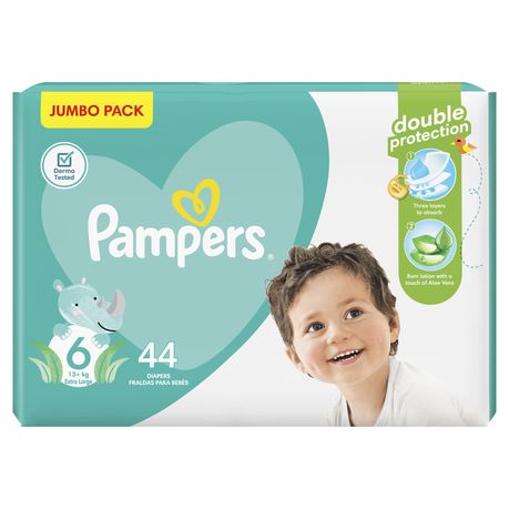 pampers jumbo pack size 6