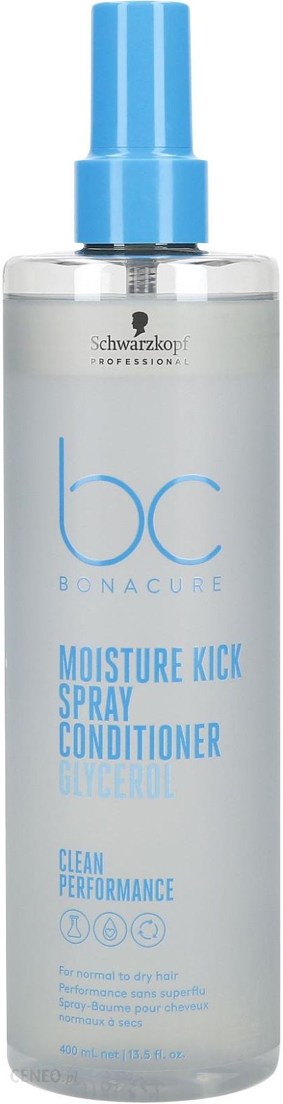 spray odżywka do włosów kick schwarzkopf bc bonacure moisture