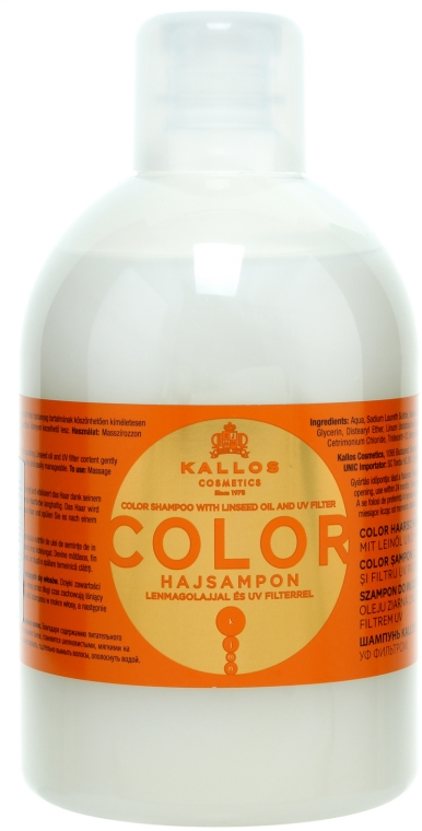 kallos argan colour shampoo szampon wizaz