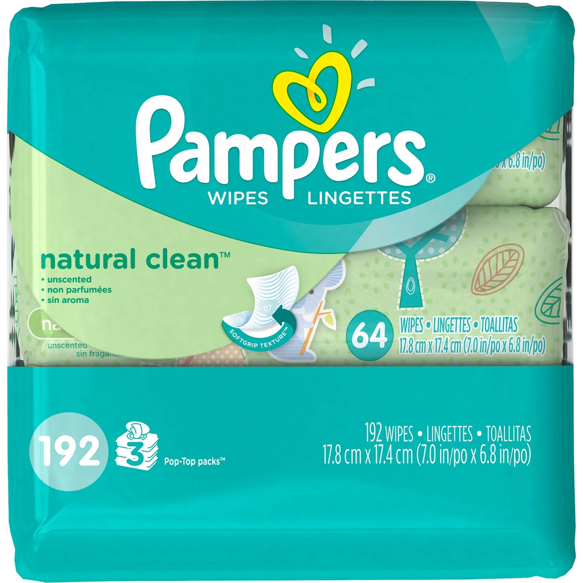 natural clean pampers