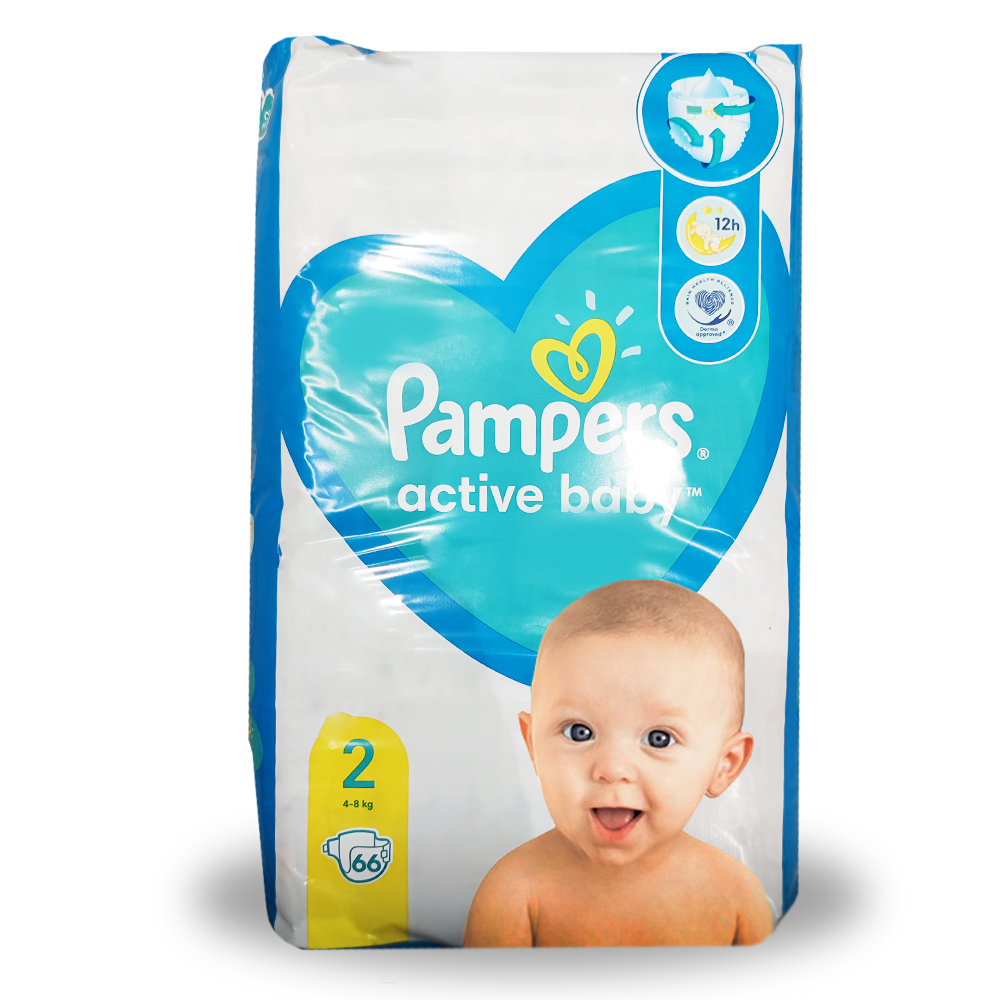 pampers active baby 2 allegro