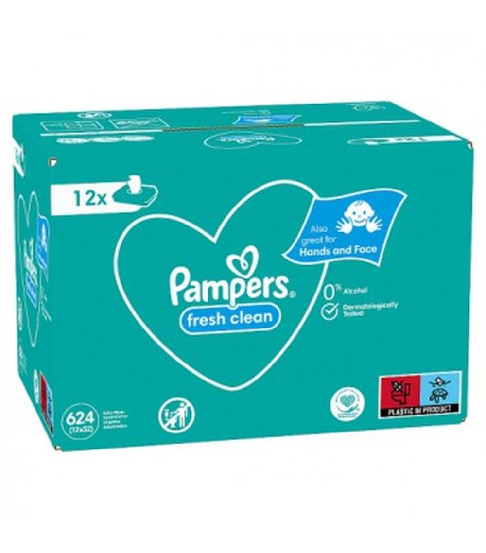 pampers chusteczki fresh clean analiza