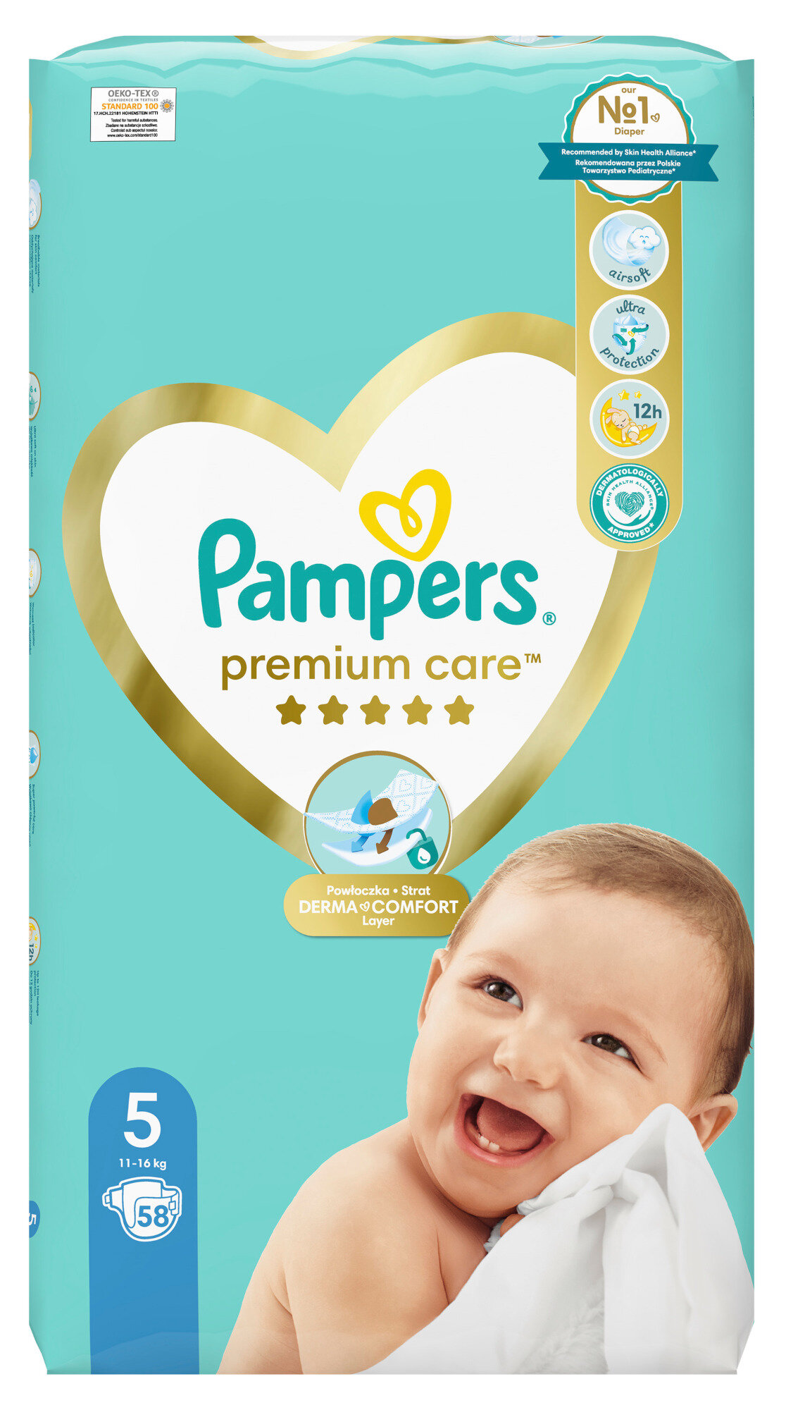 pieluchy pampers care