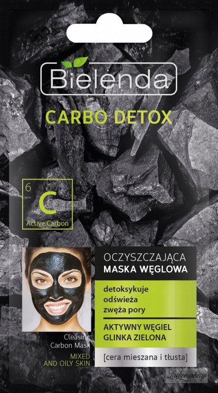bielenda carbo detox odżywka węglowa do włosów 200 ml