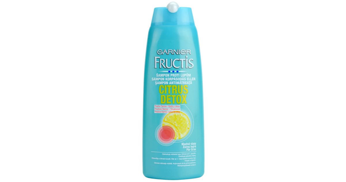 garnier fructis citrus detox szampon przeciwłupieżowy