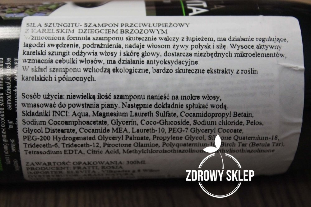 fratti szampon przeciwłupieżowy z karelskim dziegciem brzozowym