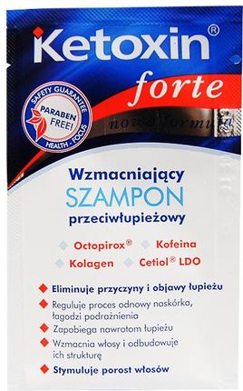 ketoxin forte przeciwłupieżowy szampon wzmacniający