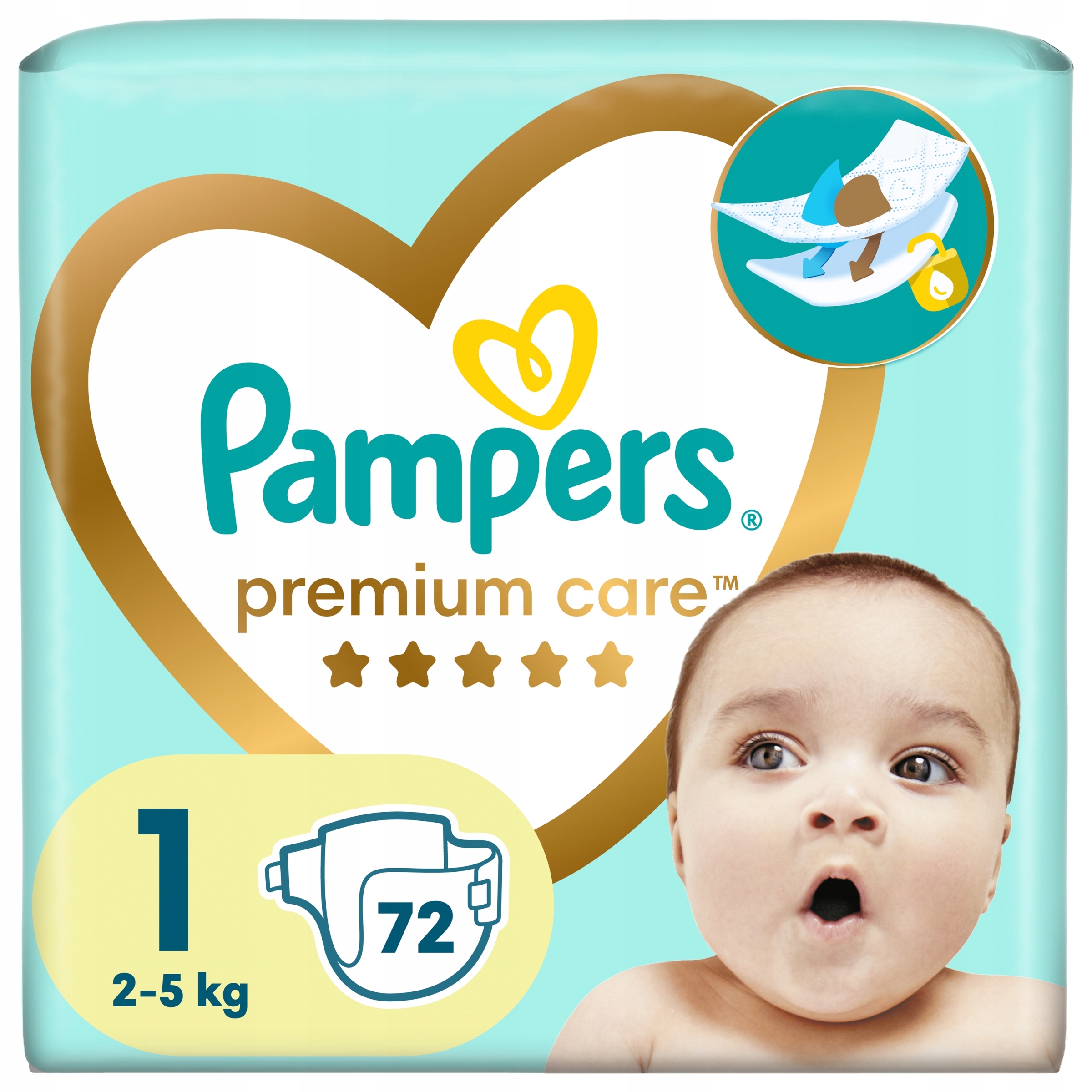 pampers premium protection 1 cena