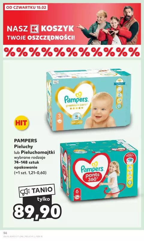 pieluchomajtki gdzie najtaniej pampers 4