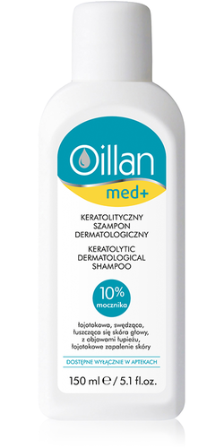 oillan med keratolityczny szampon dermatologiczny 150 ml