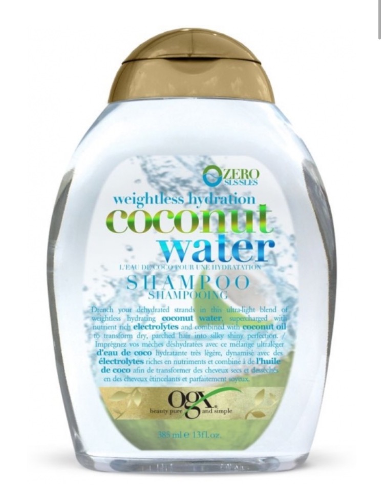 szampon z woda kokosowa organix wizaz