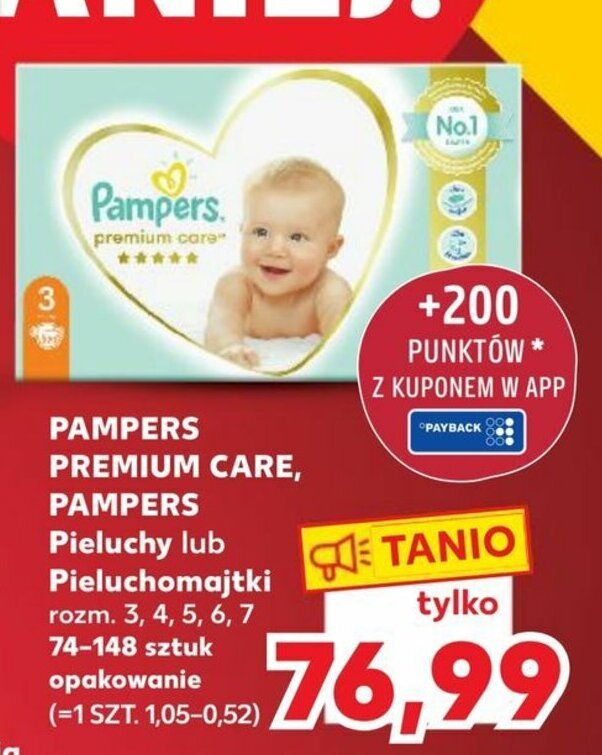 pampers premium care 1 kaufland