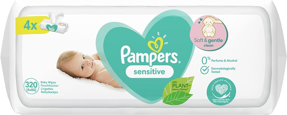 pampers sensitiove z zamknieciem