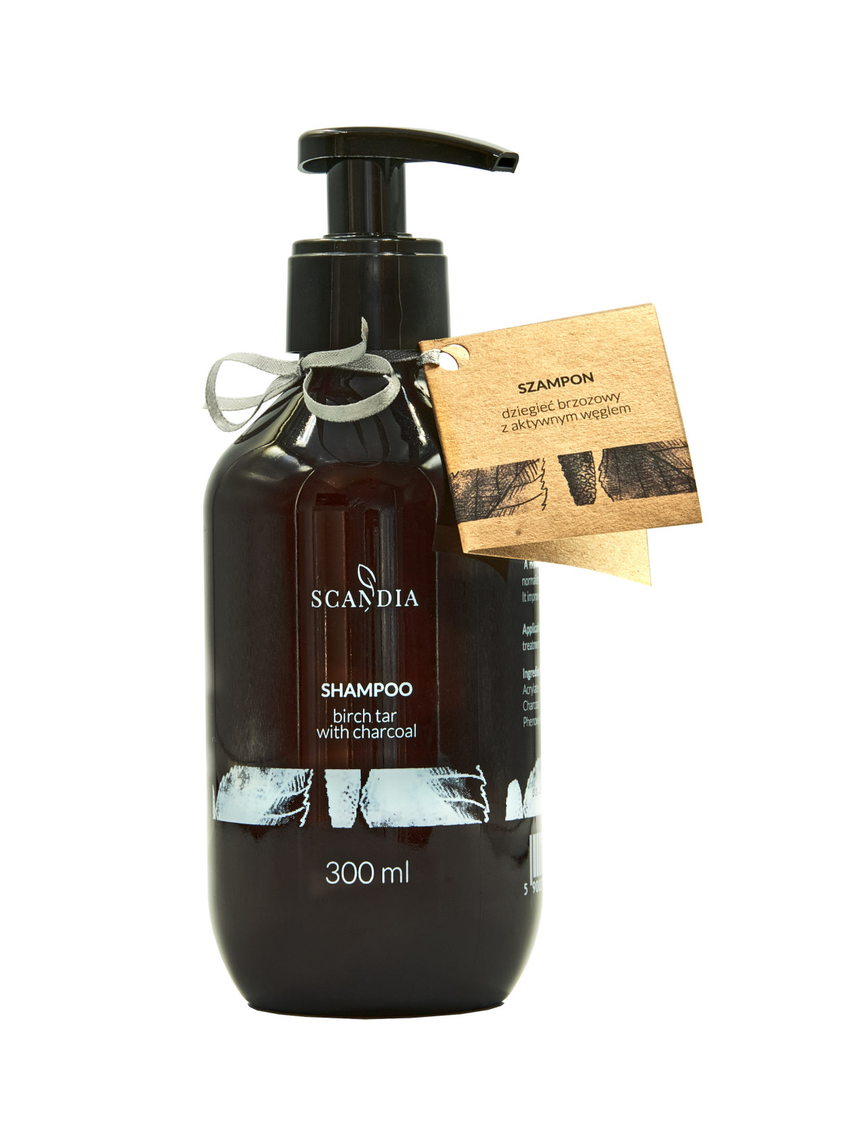 scandia cosmetics szampon dziegciowy z aktywnym węglem skład