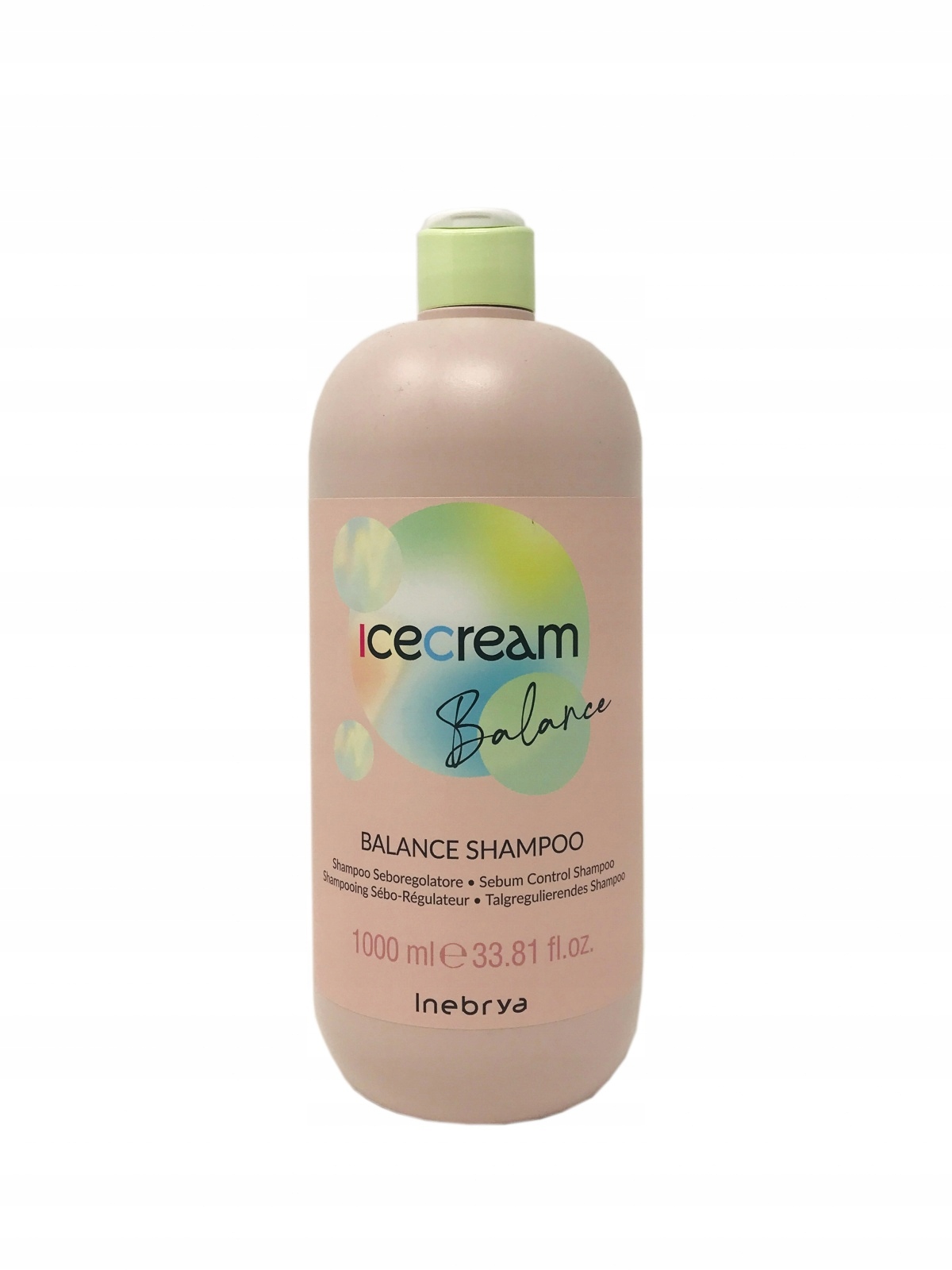 inebrya ice cream balance szampon do włosów przetłuszczających się 1000m
