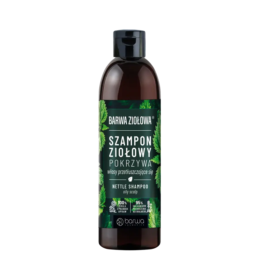 szampon z pokrzywy barwa ziołowa