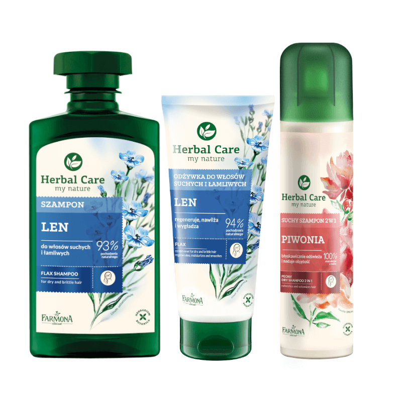 herbal care suchy szampon piwonia