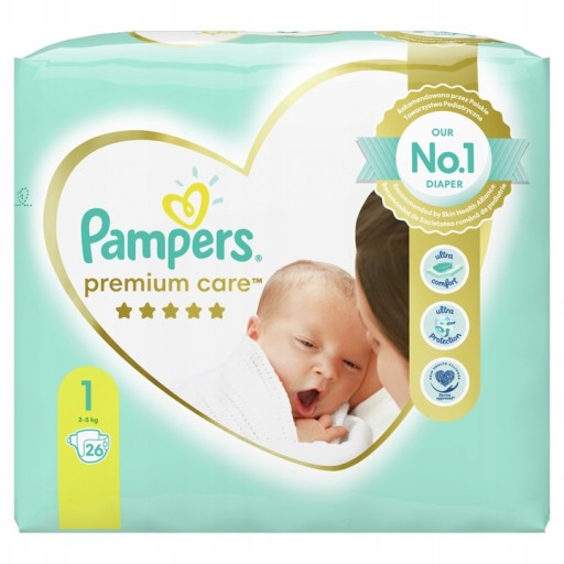 pampers premium care pieluchy rozmiar 1 newborn rossmann