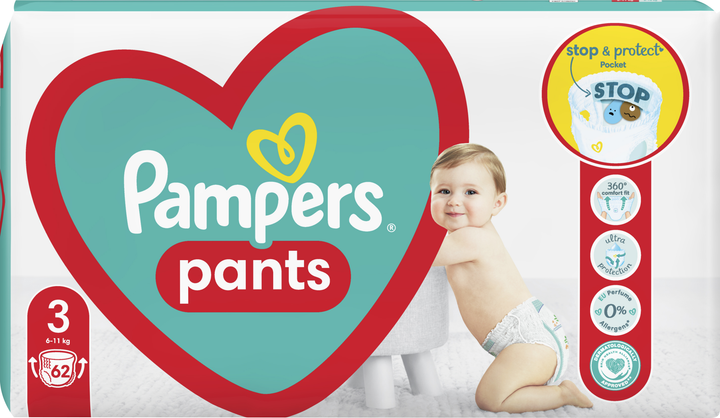 pieluchy pampers pants 3