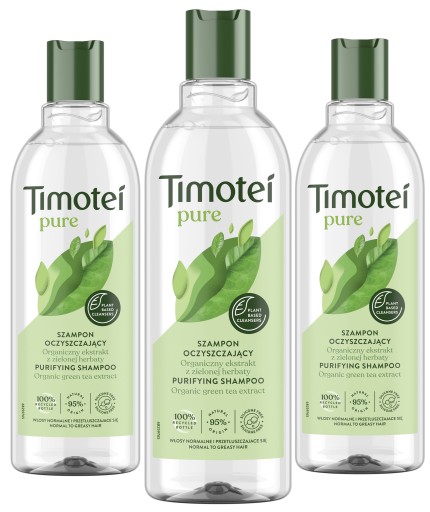 timotei szampon z wyciagiem z zielonej herbaty