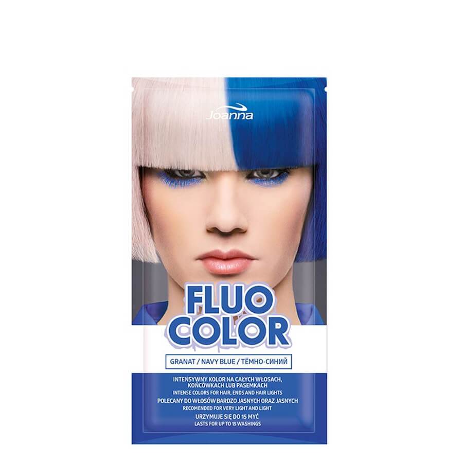 blue color szampon