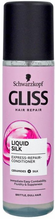 gliss kur liquid silk ekspresowa odżywka regenerująca do włosów skład