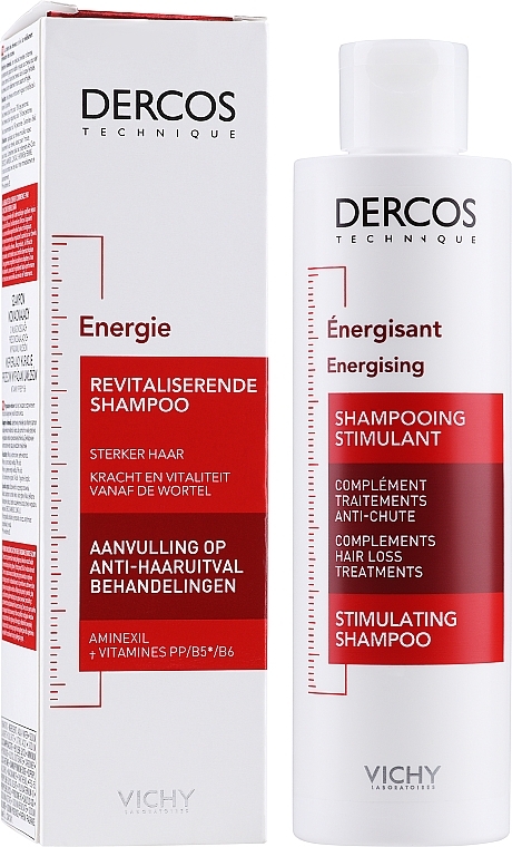 vichy dercos szampon wzmacniający z aminexilem 400ml