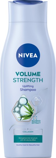 nivea volume care szampon pielęgnujący do włosów cienkic