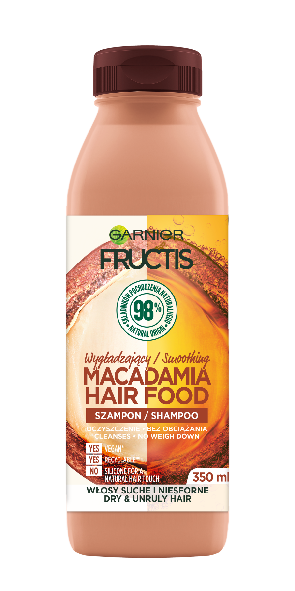 garnier hair food macadamia szampon